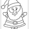 Santa Coloring Pages