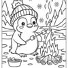 Penguin Coloring Pages