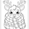 Reindeer Coloring Pages