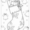 Christmas Stocking Coloring Pages
