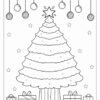 Christmas Tree Coloring Pages