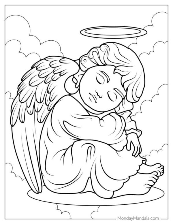 Angel Coloring Pages