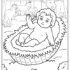 Nativity Coloring Pages