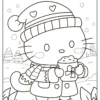 Hot Chocolate Coloring Pages