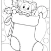 Christmas Stocking Coloring Pages