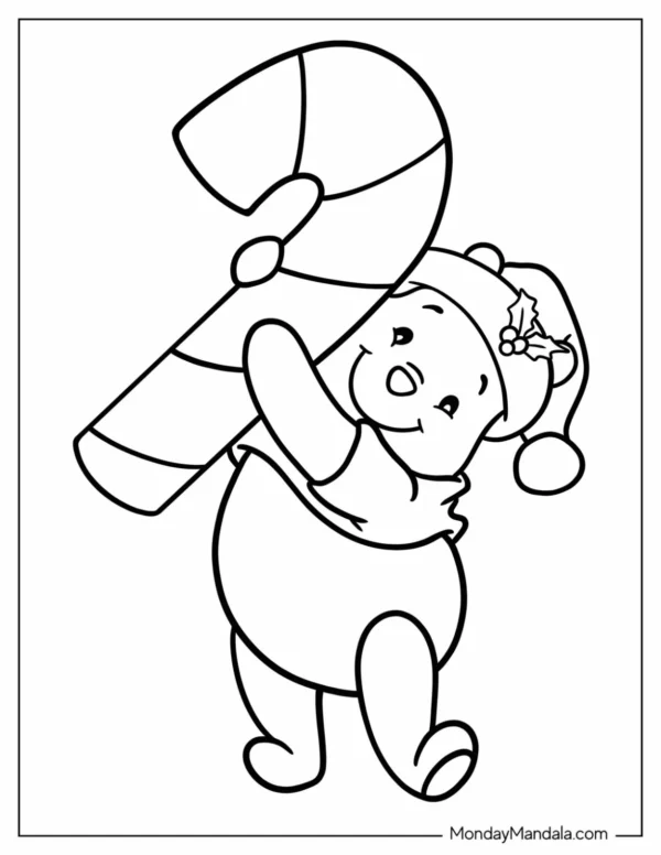 Disney Christmas Coloring Pages