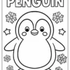 Penguin Coloring Pages