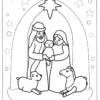 Nativity Coloring Pages