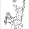 Reindeer Coloring Pages