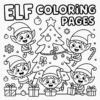 Elf Coloring Pages