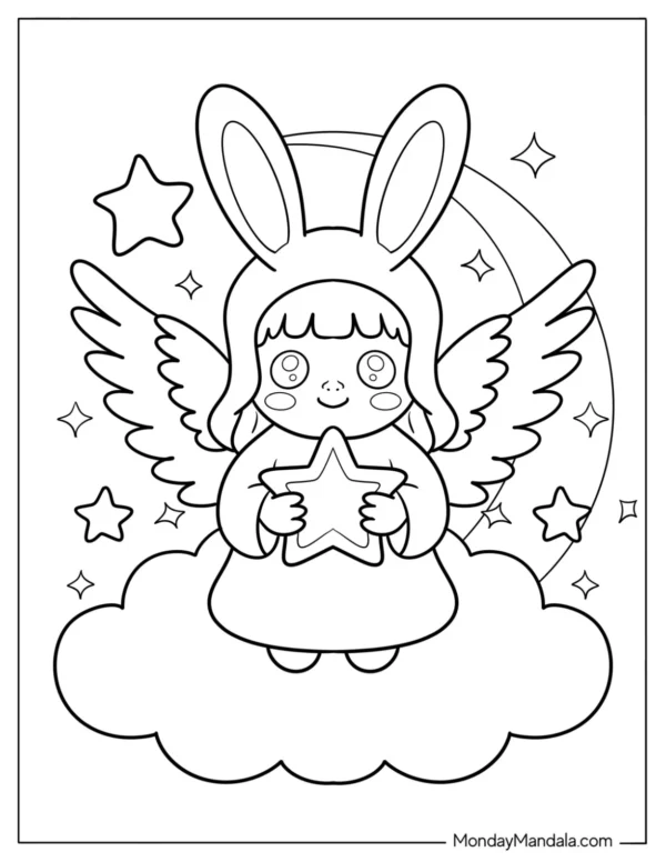 Angel Coloring Pages