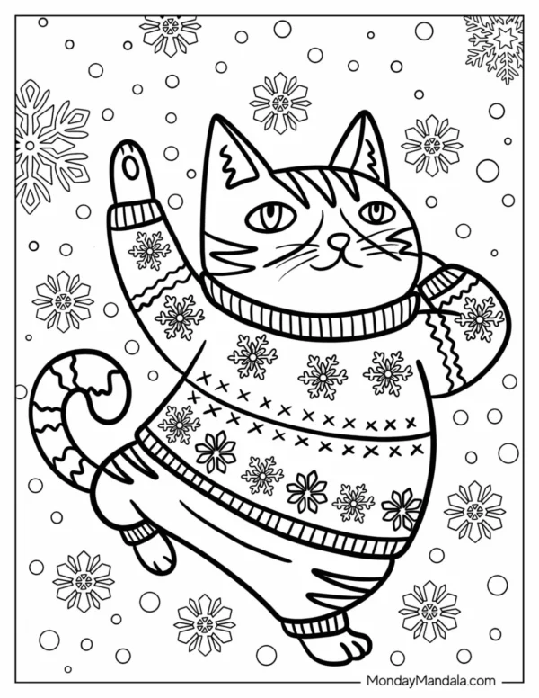 Snowflakes Coloring Pages