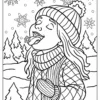 Snowflakes Coloring Pages