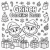 Grinch Coloring Pages