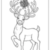 Mistletoe Coloring Pages