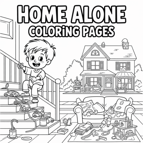 Home Alone Coloring Pages