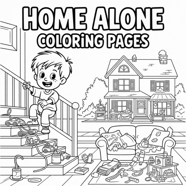 Home Alone Coloring Pages