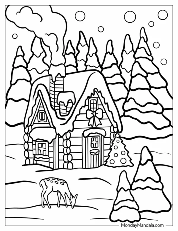 Christmas Coloring Pages For Adults