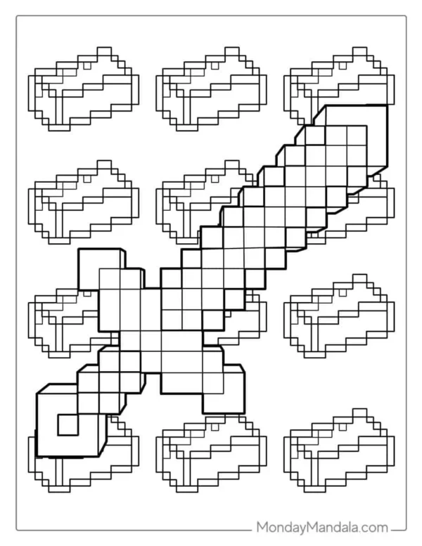 Minecraft Coloring Pages
