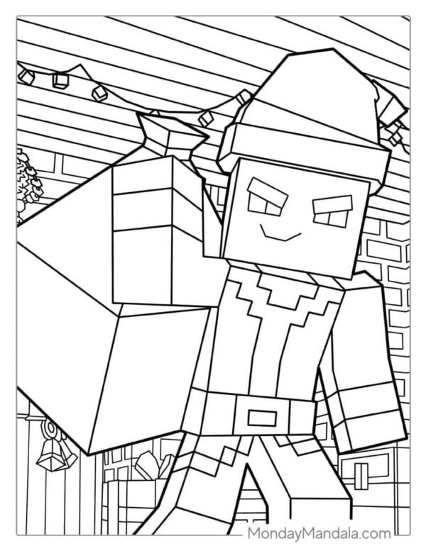 Minecraft Coloring Pages