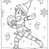Elf Coloring Pages