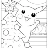Christmas Pokemon Coloring Pages