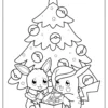 Christmas Pokemon Coloring Pages
