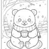 Polar Bear Coloring Pages