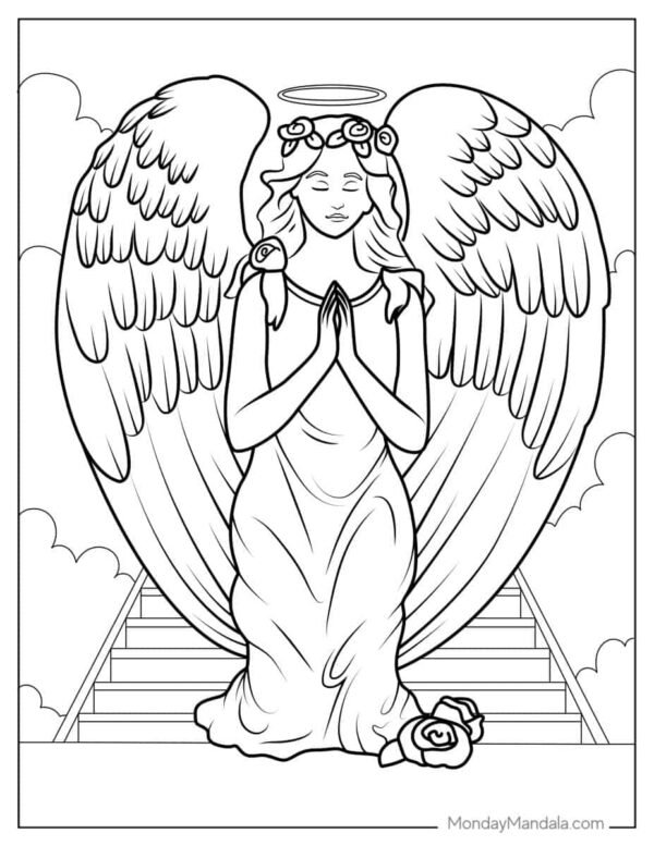 Angel Coloring Pages