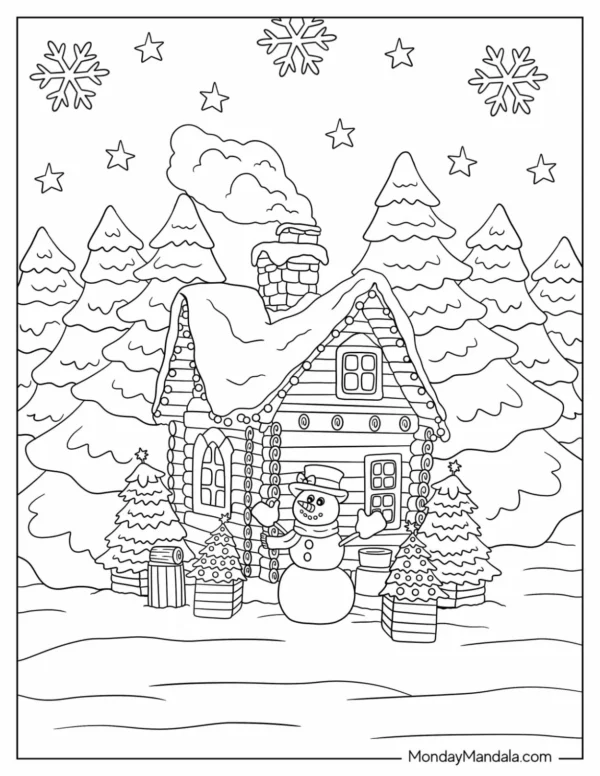 Christmas Coloring Pages For Adults