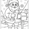 North Pole Coloring Pages