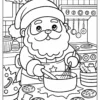 Santa Coloring Pages