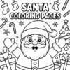 Santa Coloring Pages