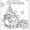 Christmas Present Coloring Pages