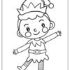 Elf Coloring Pages