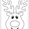 Rudolph Christmas Coloring Pages