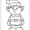 Elf Coloring Pages