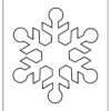 Snowflakes Coloring Pages