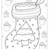 Christmas Stocking Coloring Pages