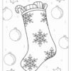 Christmas Stocking Coloring Pages