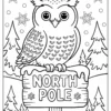North Pole Coloring Pages